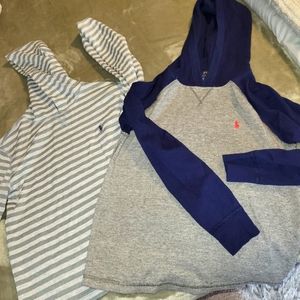 Boys Polo Ralph Lauren longsleeve hoodie shirt bundle